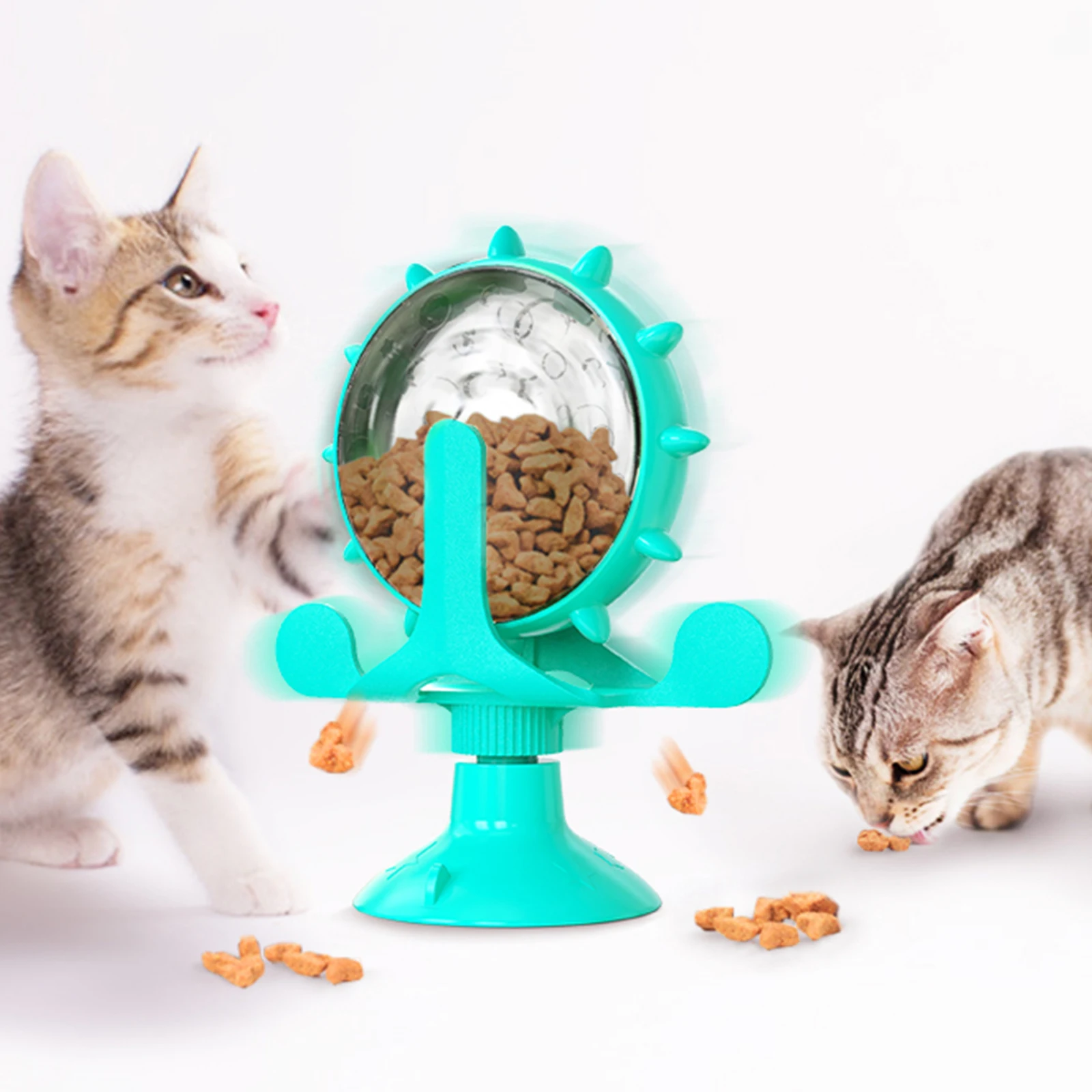 Jouet Original pour chat, roue rotative Interactive qui fuit, accessoire pour animaux de compagnie, chaton, chien