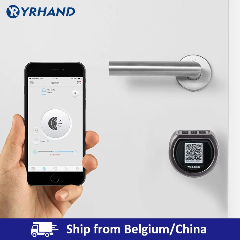 

Intelligent Bluetooth Smart electronic cylinder lock with code card and bluetooth Mobile App controlled