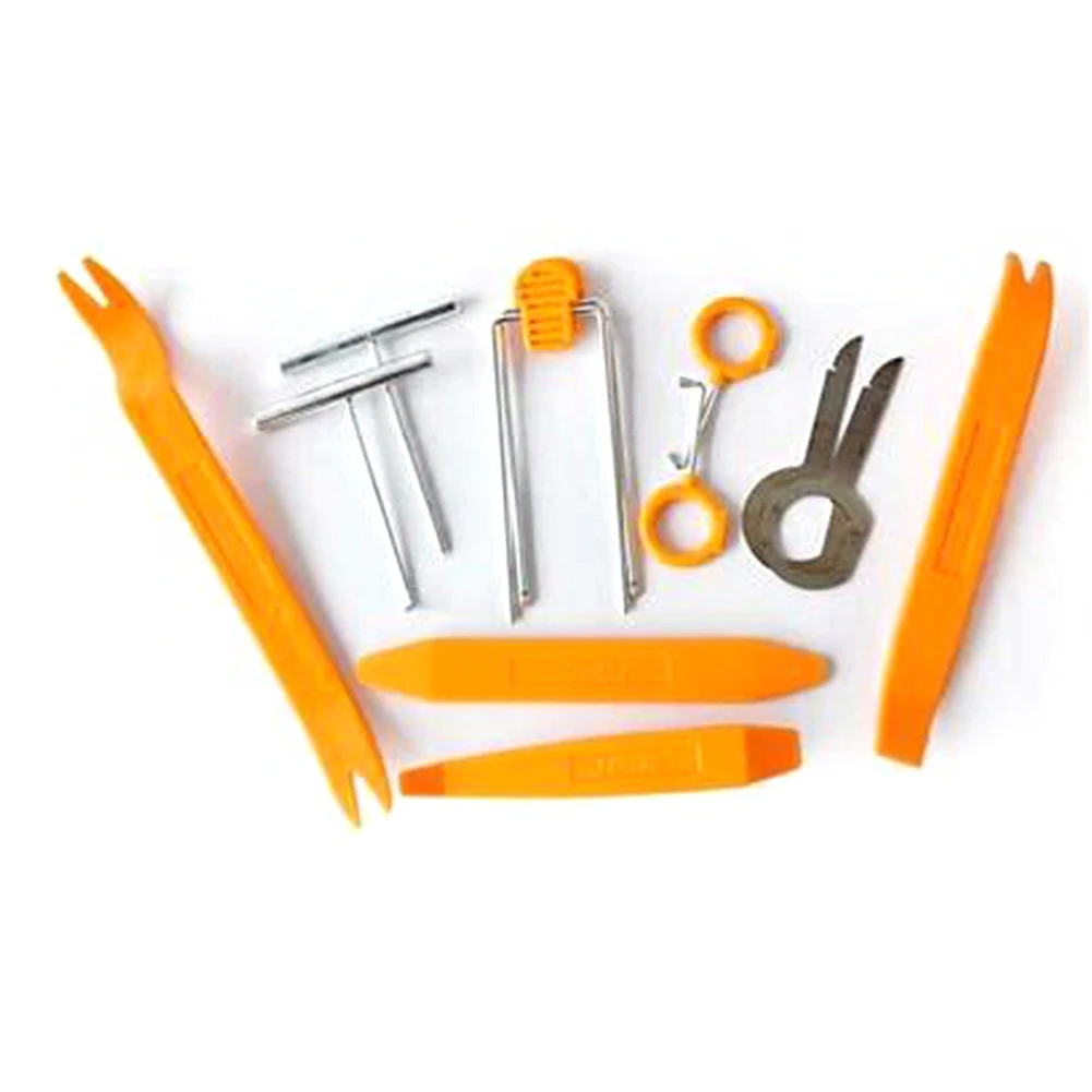 

12pcs Disassembly Removal Tool Set Plastic Repair Body Auto Panel Trim Dash Hand Exterior Car Audio Door Clip Interior
