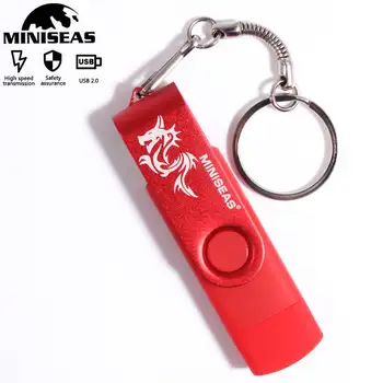 

2016 Miniseas Usb Flash Drive Pen Drive 64GB 32GB 8 Colors OTG Android Phone Pendrive 16GB 8GB 4GB Memory Usb Stick Flash Drive