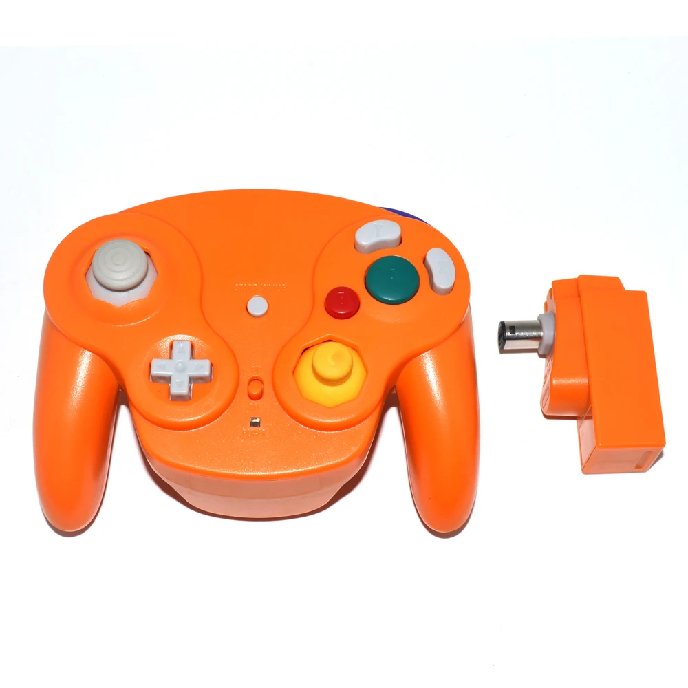 Беспроводной игровой контроллер 2,4 ГГц игровой джойстик для игры-Cu-be для N-G-C для W-i shock turbo clear Функция не bluetooth