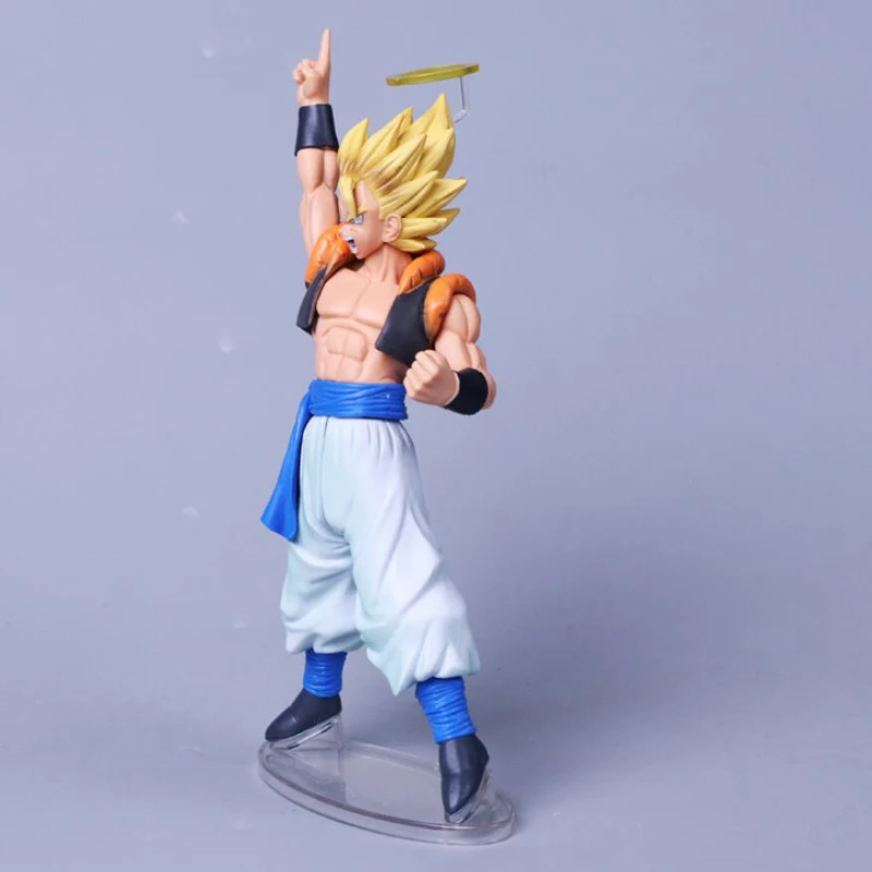 Аниме Dragon Ball Z ПВХ Модель DBZ Gogeta Вегета Сон Гоку Fusion Angel Aura Супер Saiyan шоколадная фигурка Com Действие рис