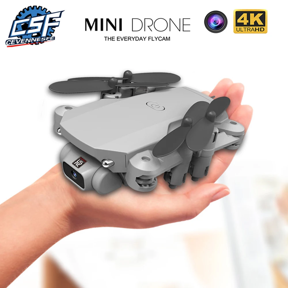 Dron cuadricóptero de control remoto con cámara gran angular, cuadricóptero de radiocontrol con WIFI en vivo, FPV, mantenimiento de altura, juguetes de vídeo, 4k, HD, nuevo de 2021