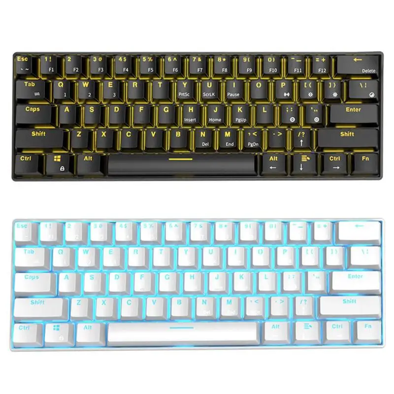 

RK61 Wireless Bluetooth Mechanical Backlight Gaming Office Keyboard