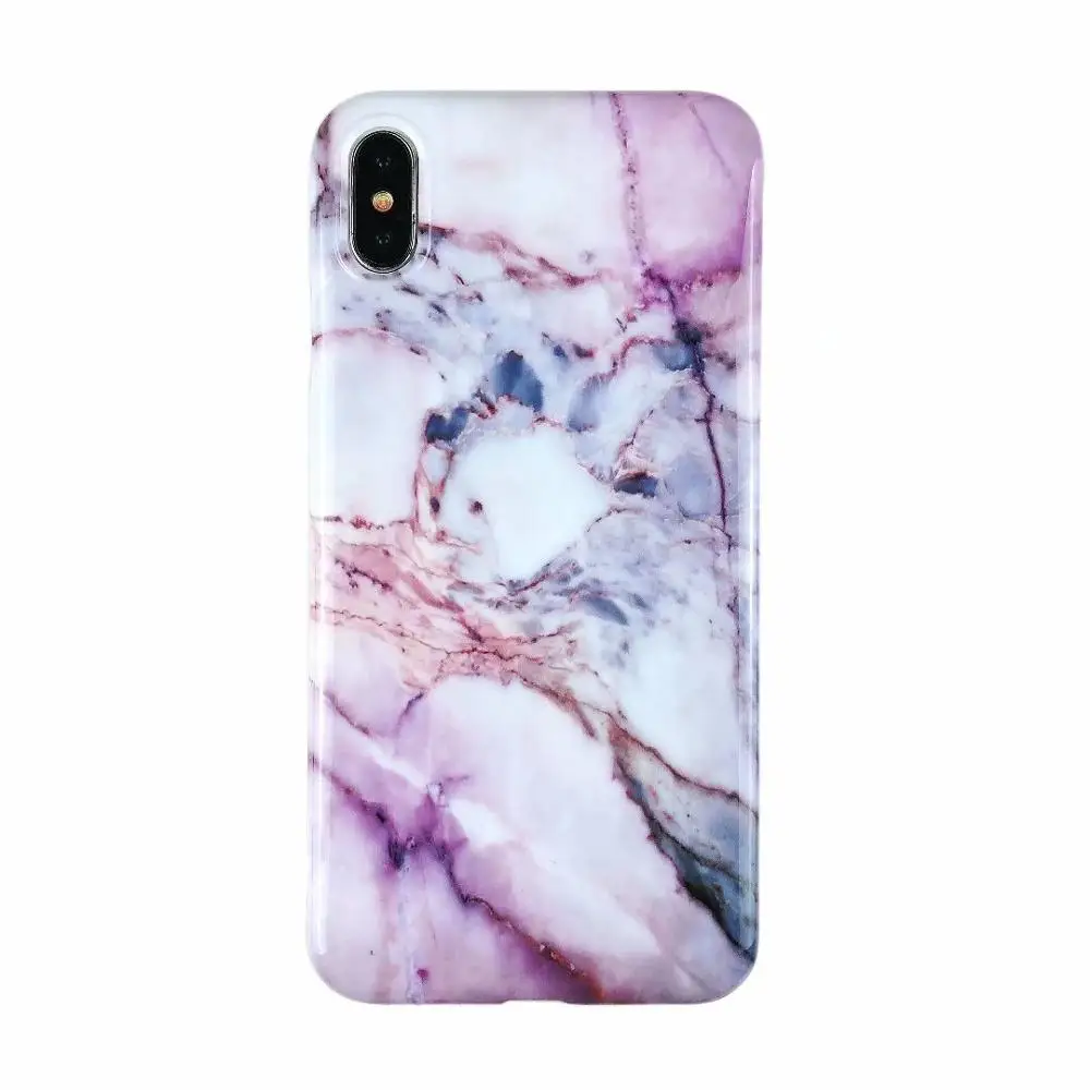 23 Мраморный X чехол s для iphone X XS Max Чехол Мягкий ТПУ задняя крышка для iphone XS XR iphone 8 7 6 6S Plus чехол для телефона - Цвет: 23