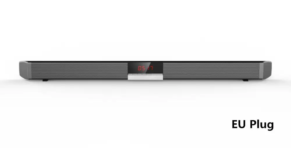 Домашний кинотеатр wless Bluetooth 5,0 колонки 40 Вт Саундбар ТВ с пультом дистанционного управления Aux-In коаксиальный Оптический сабвуфер колонки - Color: EU Plug