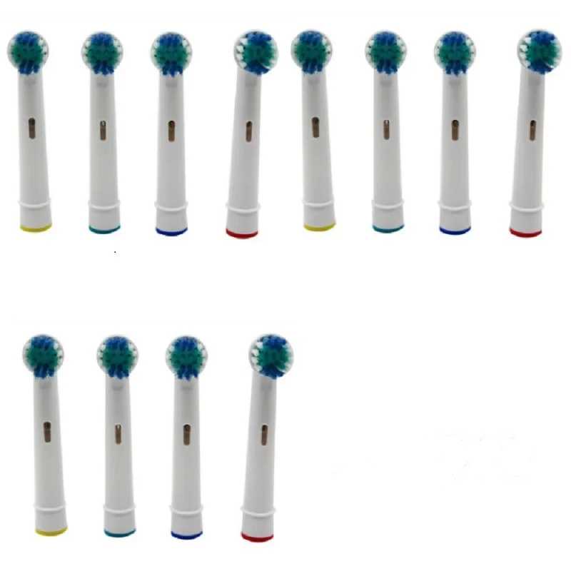 4 сменные головки для электрической зубной щетки Oral b tootbrush Advance/Pro Health/Triumph/3D /Vitality |