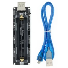 Placa de protección de carga de batería, Puerto Micro USB tipo A para Arduino, ESP32, ESP32S, para Wemos, Raspberry Pi 18650, V3
