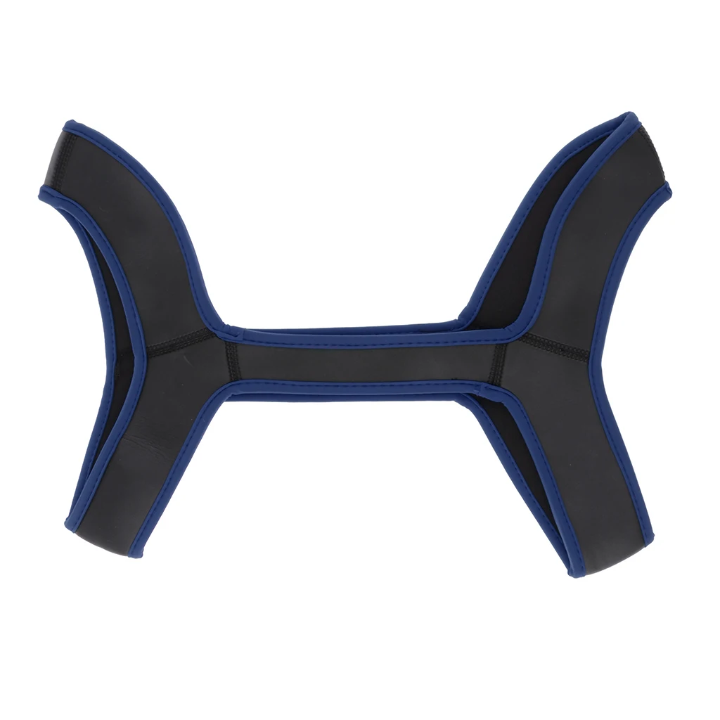 Men's Punk Harness Half Chest Belt Stretch Shoulder Strap Fancy Costumes Sexy Clubwear Shoulder Lingerie Elastic Strap 