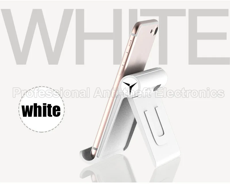white Мини-держатель для мобильного телефона складной держатель для планшета универсальная настольная подставка для телефона 50 шт - Цвет: white