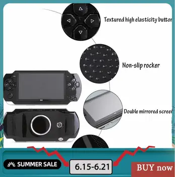 

4.3" Game Console 8G 64Bit 10,000 Games Multifunction Handheld Player Retro Portable Gift Entertainment Pocket HD Rechargeable