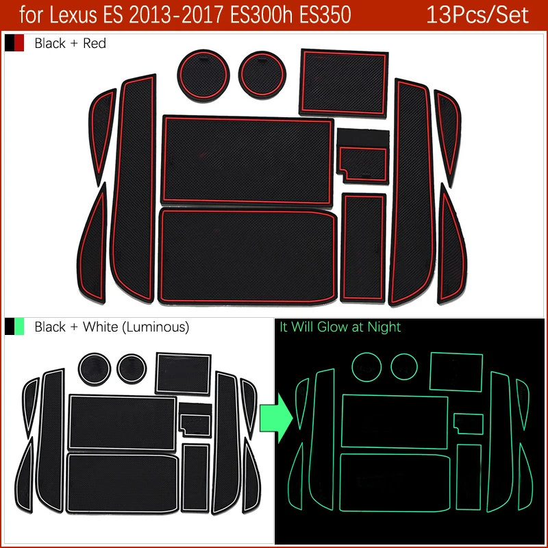 Противоскользящий коврик для Lexus ES ES250 ES300h ES350 2013- XV60 250 300h 350 ES аксессуары слот для ворот подставка