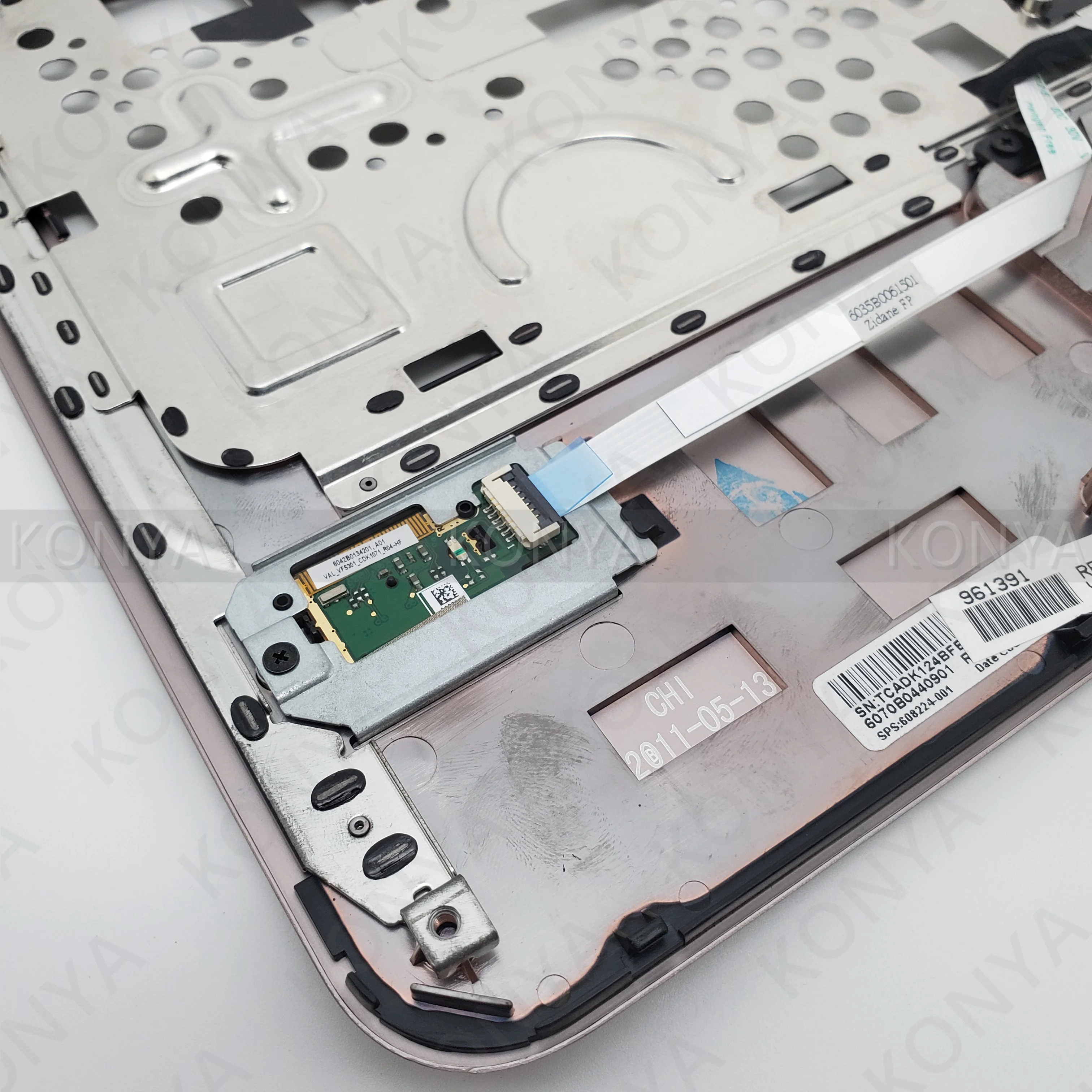 Новый оригинальный для HP Pavilion DM4 1000 dm4 1065dx Palmrest тачпад и считыватель отпечатков