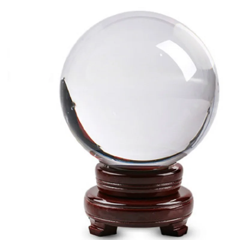 Smooth K9 30mm-100mm Clear Chandelier Lens Ball Glass Crystal Ball Stand for Sphere Photography Decoration Home Decorative crystal ornament crystal stone ornament glass ornament