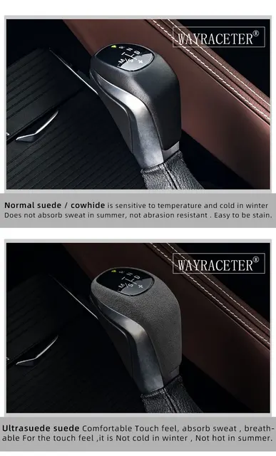 Pomello Cambio In Fibra Di Carbonio Per BMW X1 F48 E Serie 2 F46 - Adesivo Decorativo Per Interni Auto - Foto 9