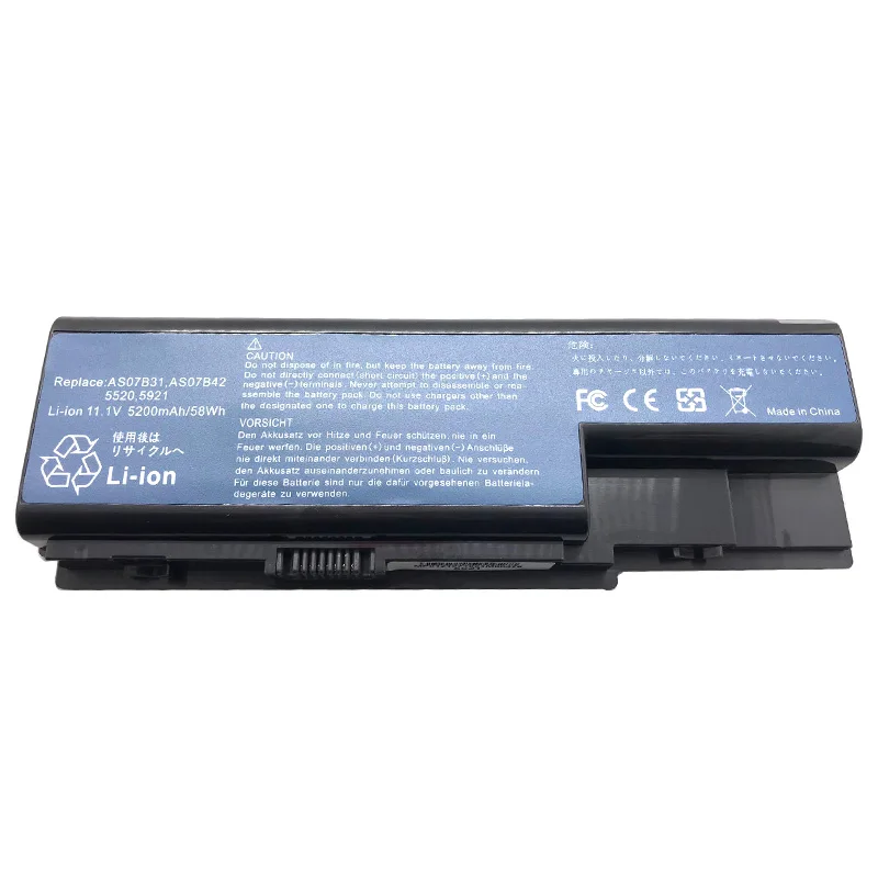 Lmdtk Nieuwe 6 Cellen AS07B31 Laptop Batterij Voor Acer 5520 5720G 5920 AS07B41 AS07B42 AS07B51 AS07B52 AS07B71 AS07B72