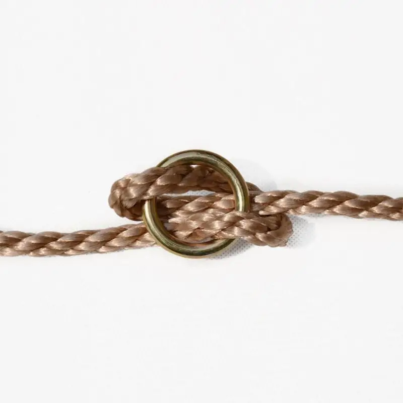 Wooden Rope Ladder Multi Rungs Safe Sports Rope Swing Swivel Rotary Connector Tools Children Activity Climbing Game Toys