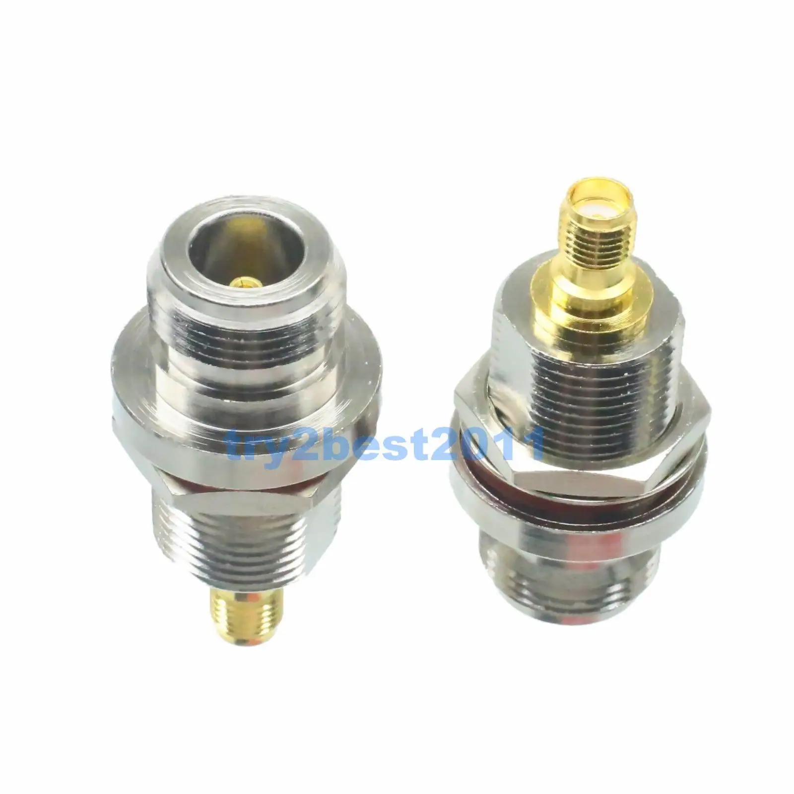 DHL/EMS 50 комплектов 1pce разъем адаптера N jack pin to SMA jack штырь перегородка M16 коаксиальный Прямой-C1