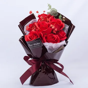 

Starry Sky Rose Artificial Flowers Valentine's Day Bouquet of Eternal Life Flower Birthday Teachers' Day Gifts