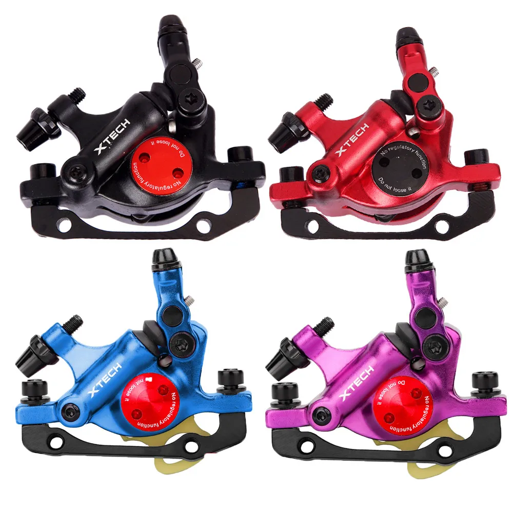 Étriers De Frein Hydrauliques Zoom Xtech HB100 – VTT Avant Et Arrière – Rouge – Neufs