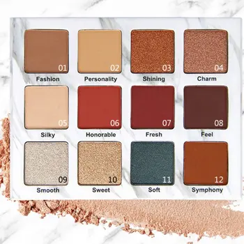 

Ins Ultra Fire Marble Screen Cosmetic Matte Eyeshadow Palette Eye Shadow Cream Women Makeup Shimmer Eyeshadow Pallete Set