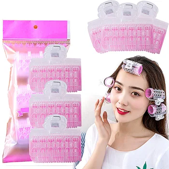 

Hair curler bangs roll curler curler plastic self-adhesive hair curling hairdressing tool