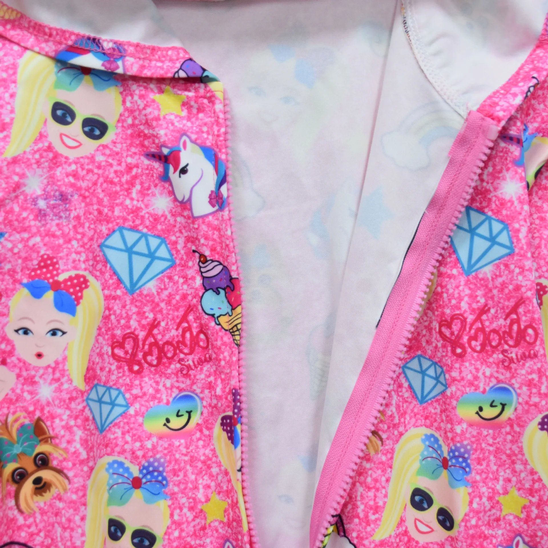 JOJO Siwa/куртка для девочек возрастом от 3 до 8 лет осенний свитер для маленьких девочек ветровка, Детская верхняя одежда, пальто От 3 до 8 лет Рождественская одежда для детей, подарки