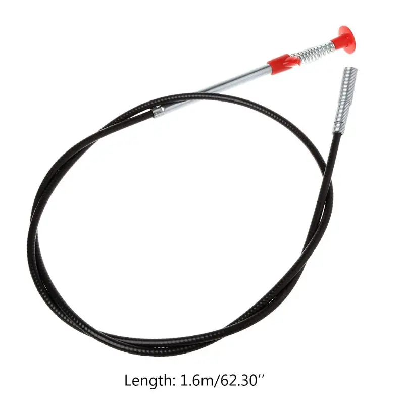

Drop Shipping Stainless Steel Flexible Pick Up Tool Long Spring Claw Grip Toilet Kitchen Sewer Cleaning Supply Length 1.6m