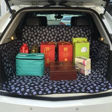 Протектор универсальная легкая установка Подушка Складная Ткань Оксфорд багажник автомобиля загрузки толстый щенок собака коврик путешествия водонепроницаемый коврик для домашних животных