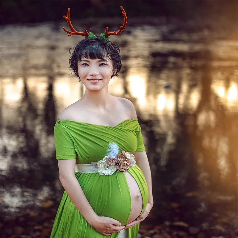 Пояс для беременных с цветочным рисунком пояс и кормящих матерей реквизит