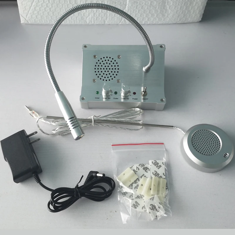 

2 way wired intercom E321 service Interphone for bank office window counter window intercom full-auto