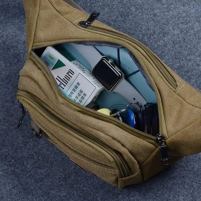 

Wallet Women's Multi-functional Cash Storage Bag Women's Large Capacity Canvas Sports Casual Practical Wear-Resistant Men's Wate