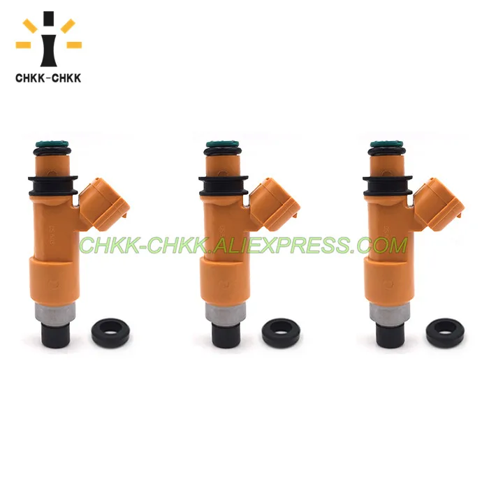 3pcs CHKK-CHKK 23250-97218 23209-97218 топливный инжектор для DAIHATSU MAX 2004 CBA-L950S - Цвет: 3pcs