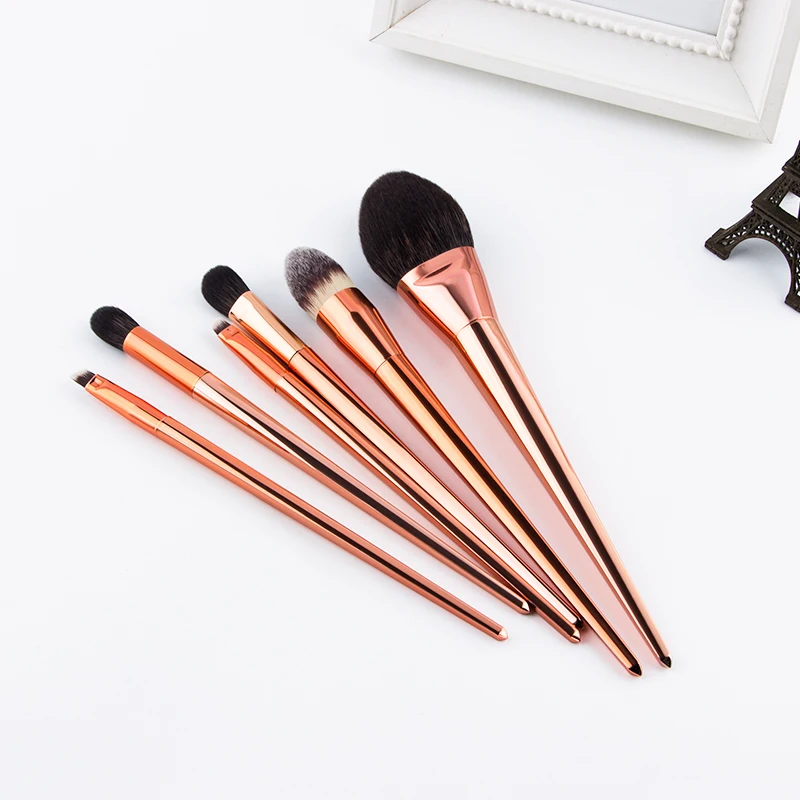 

Anmor 6Pcs Makeup Brushes Set Professional Foundation High quality Eye Eyebrow Blending Concealer Make Up Brush Cosmetic Tools