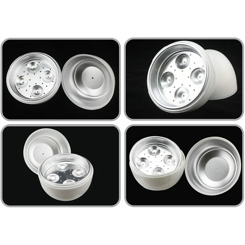 Яйцо Pod СВЧ яйцо котел плита Пароход идеально варит яйца и отсоединяет