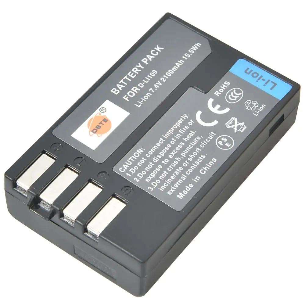 Аккумулятор для зеркальной фотокамеры Pentax|battery for camera|dste batterybattery d-li109 |