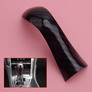 

CITALL Carbon Fiber Texture ABS Interior Gear Shift Knob Trim fit for Infiniti Q50 Q50L Q60 2014 2015 2016 2017 2018 2019