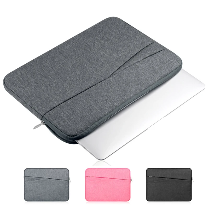

2019 New Brand Sleeve Case For Laptop 11,13,14,15,15.6inch Bag For Macbook Air Pro 13.3",15.4"Sleeve Case bag,Free Drop Shipping