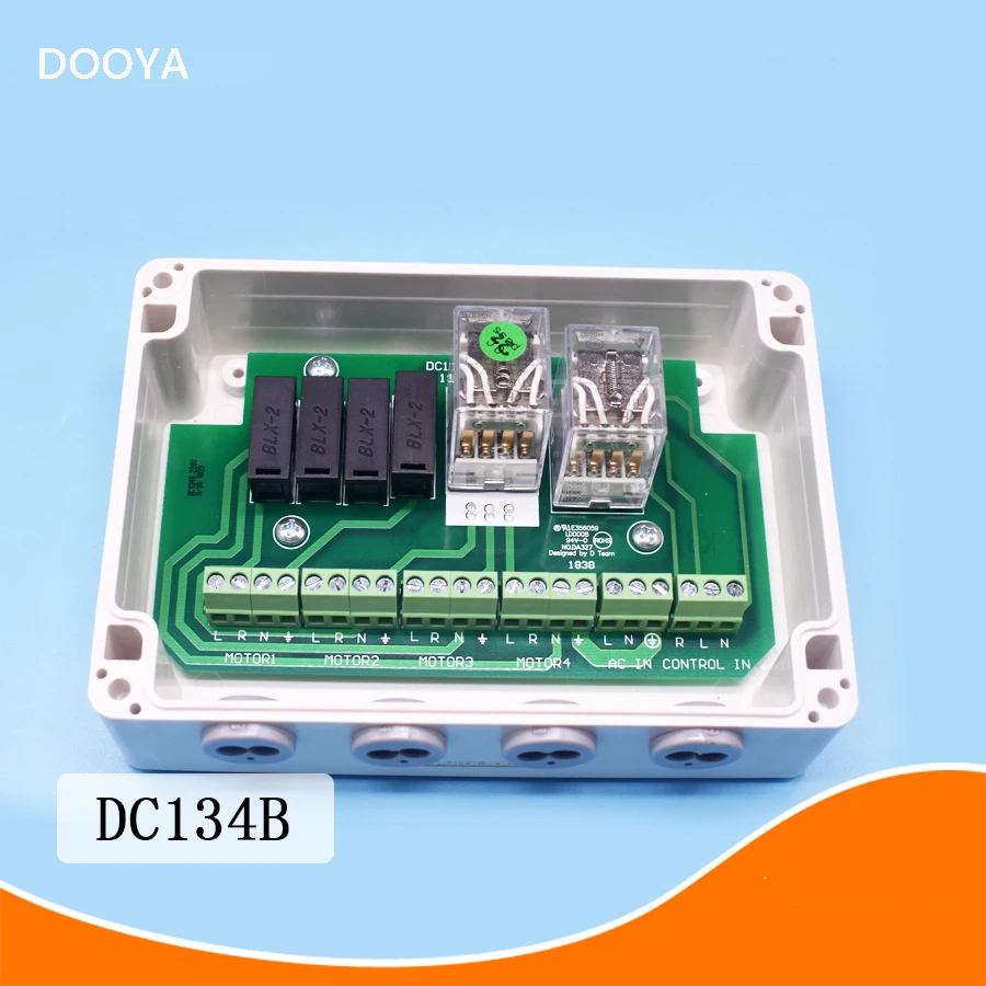 DOOYA electric curtain external powerful motor external 4-way multi-channel group controller DC134 remote control for smart home