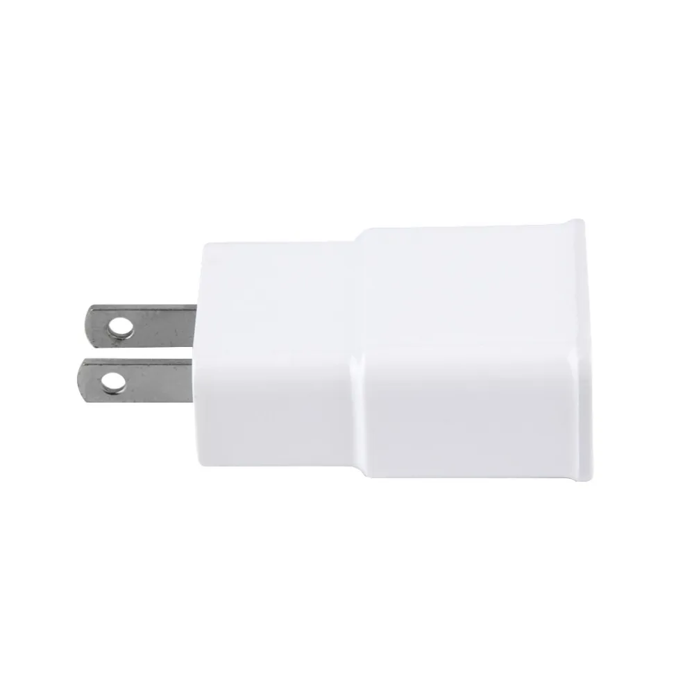 AC настенное Зарядное устройство планшета Мощность адаптер 5В 2A Dual USB 2-Порты и разъёмы для путешествий зарядный США для мобильного телефона PC Белый США/ЕС Plug