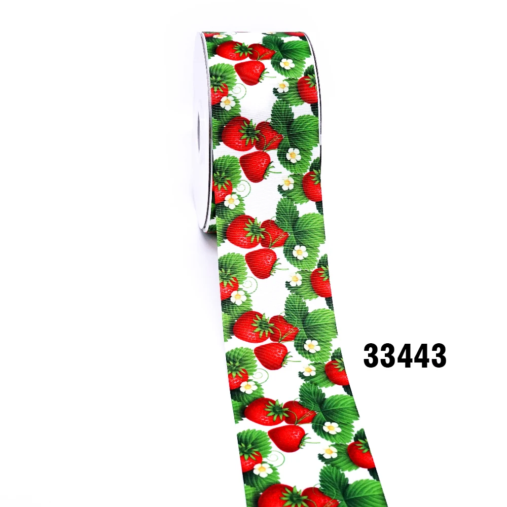 50 ярдов на размер Рождественская лента с принтом корсажная лента 33467 - Цвет: 33443
