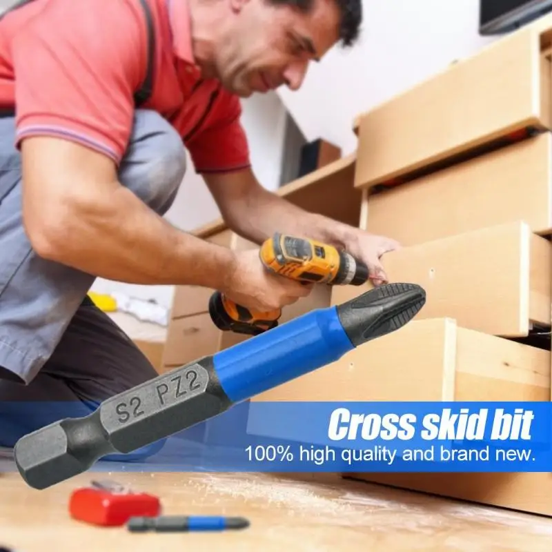 12 шт./компл. Магнитная отвертка S2 Сталь электрическая отвертка Набор ...