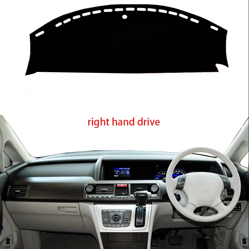 Для Honda elysion 2012 2013 нескользящая Нижняя крышка приборной панели автомобиля Переводные картинки наклейки для автомобиля Аксессуары для салона автомобиля