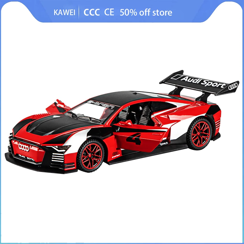 1:32 Audi GT Le Mans спортивный гоночный автомобиль литые автомобили и игрушечные