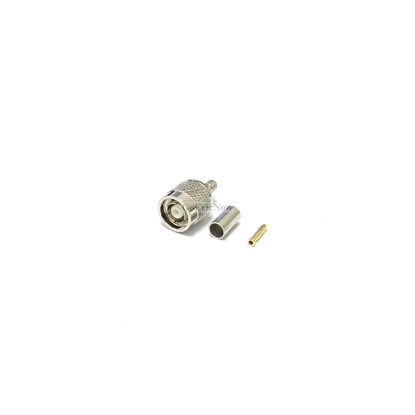 50pcs RF Coaxial 50ohm RP TNC Male/Female for RG58 RG142 Cable Connector Adapter | Обустройство дома