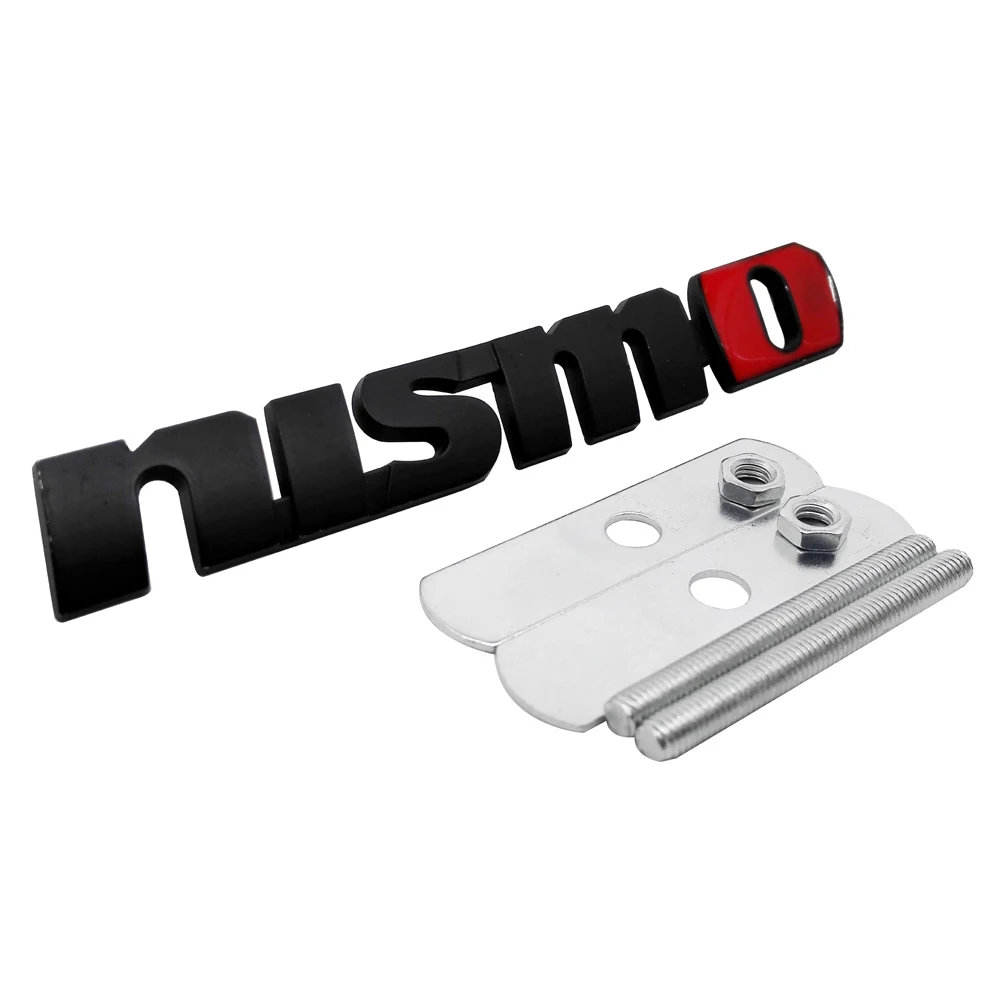 Металлическая 3d наклейка с эмблемой передней решетки автомобиля для Nissan Nismo Altima