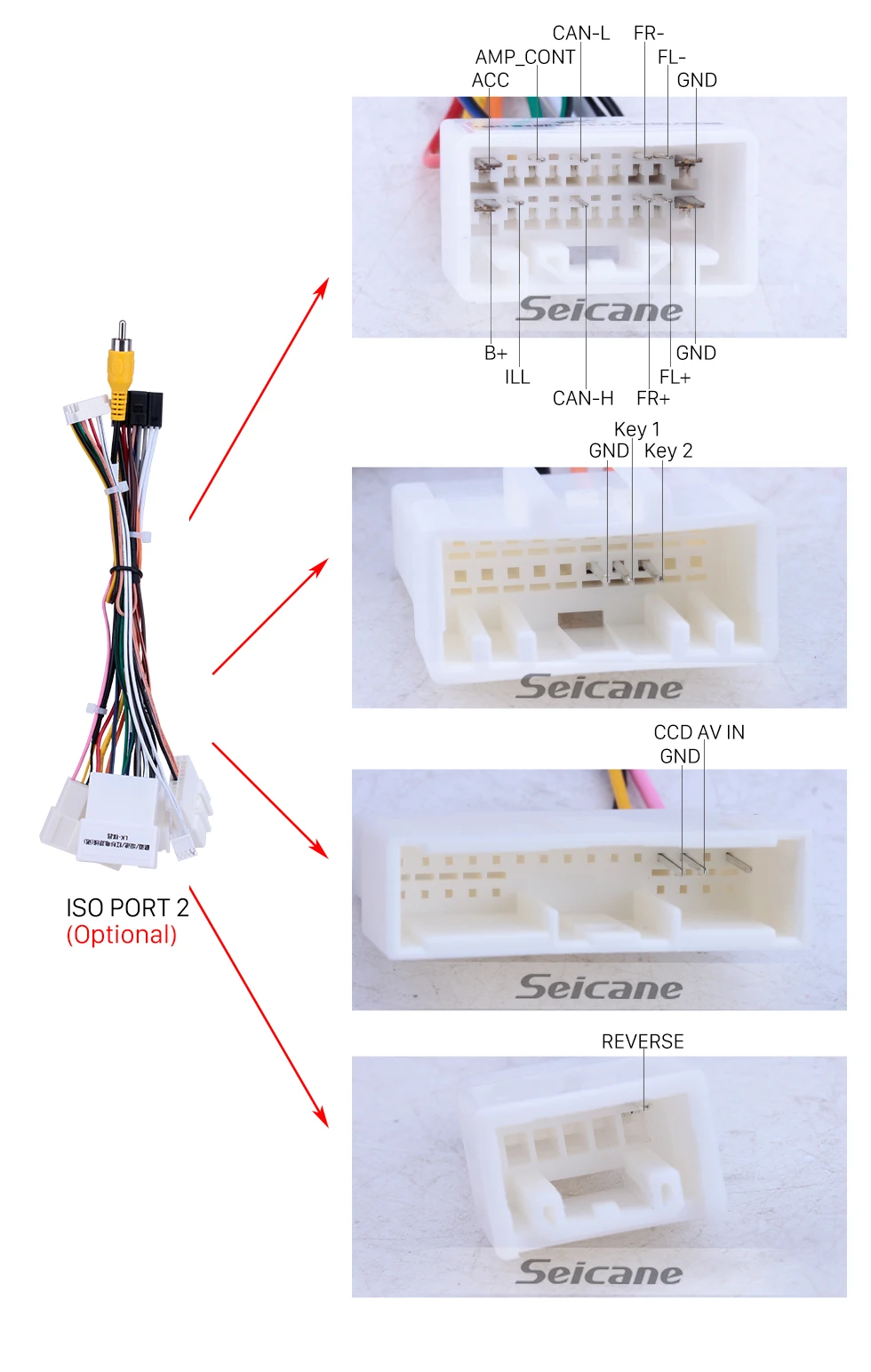 Best Seicane 10.1 inch HD touchscreen Radio GPS Navigation System Android 8.1 for 2006-2015 TOYOTA Sequoia Support Radio Carplay 21