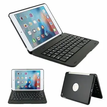 

Ultra Slim Clamshell Lightweight Keyboard Case for iPad Mini 4 Bluetooth 3.0 Keyboard Case Smart Wireless Protector Cover Case