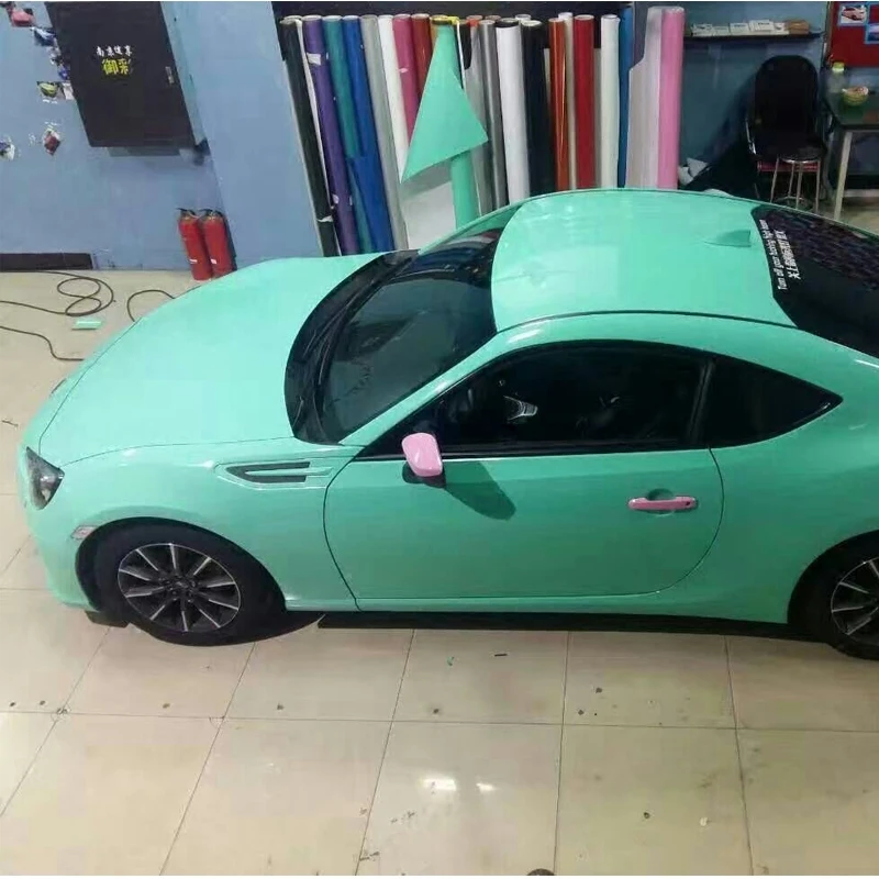 50*150 Стикеры для автомобиля ПВХ глянцевая виниловая пленка кузова оранжевый