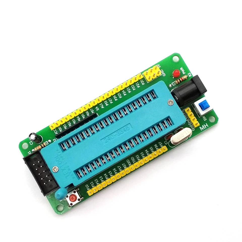 

51 Avr Mcu, минимальная системная плата, макетная плата, обучающая плата Stc, минимальная системная плата, микроконтроллер, программатор
